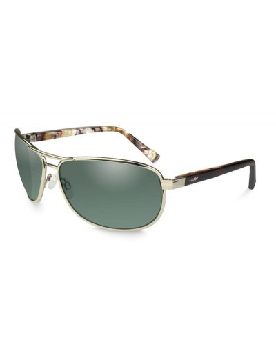 KLEIN POL GREEN LENS/GOLD FRAME