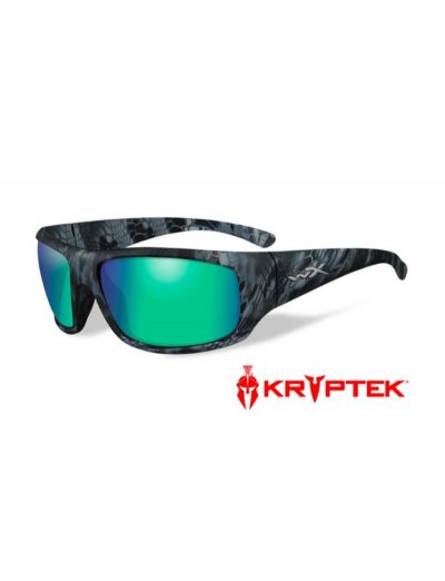 OMEGA POL EMERALD GREEN MIRROR / KRYPTEK NEPTUNE FRAME