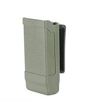 SINGLE MAG CASE-SINGLE ROW MATTE FINISH 9 MM/ 10MM/.40 CAL/ .45 CAL