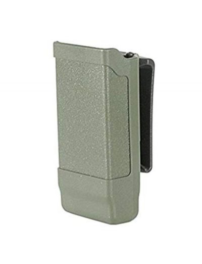 SINGLE MAG CASE-SINGLE ROW MATTE FINISH 9 MM/ 10MM/.40 CAL/ .45 CAL