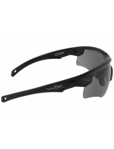 WX ROGUE - SMOKE GREY + CLEAR LENS -MATTE BLACK FRAME - Image 2