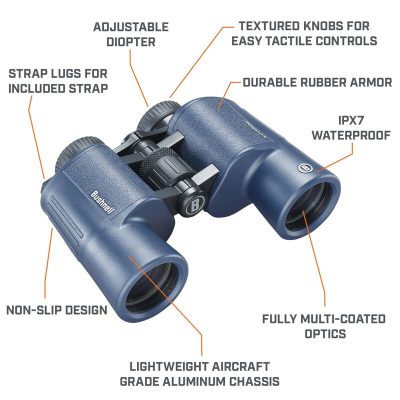 H2O 10x42 WATERPROOF PORRO PRISM BINOCULARS - Image 2