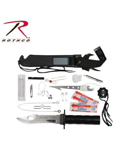 DELUXE ADVENTURER SURVIVAL KIT KNIFE