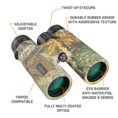 BUSHNELL ENGAGE X 10X42 BINOCULARS REAL TREE - Image 2