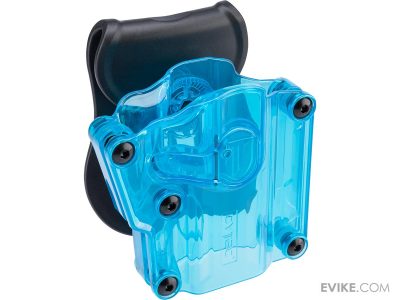 BLUE TRANSPARENT MEGA FIT HOLSTER – PADDLE PLATFORM - Image 3